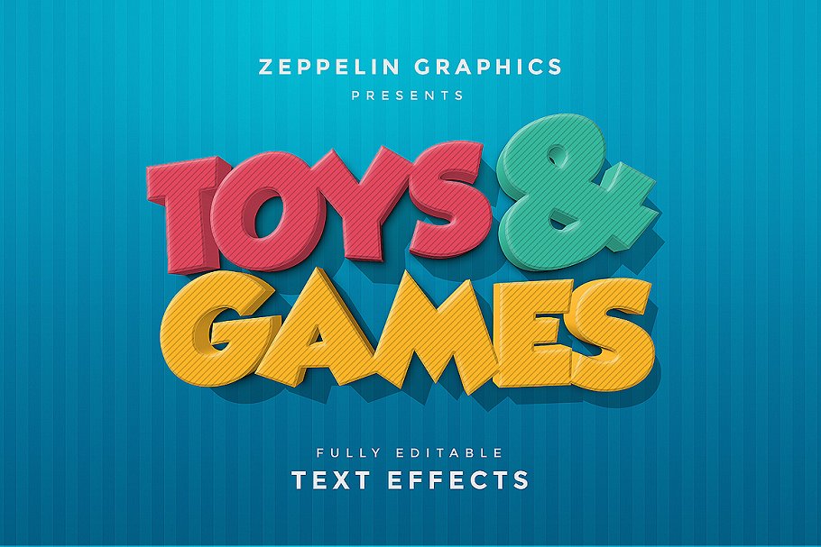 3D文本文字特效合集[1.05GB, 50种效果] 3D Text Effects Bundle Vol.3插图(78)