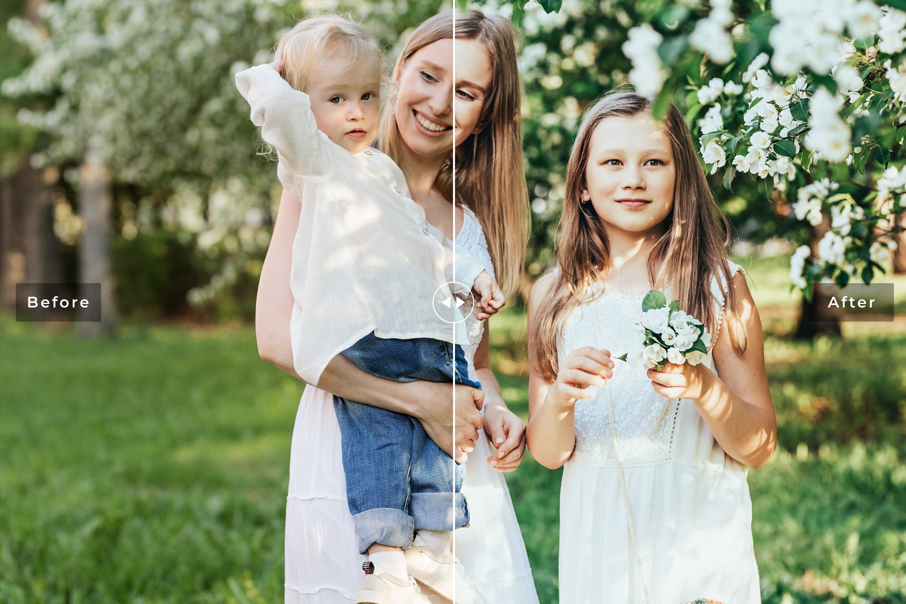 全家福家庭生活照片调色滤镜素材库精选LR预设 Family Professional Lightroom Presets插图(5)