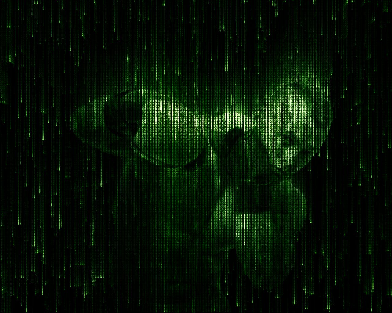 数字矩阵黑客帝国效果照片后期处理PS动作 Matrix Code CS3+ Photoshop Action插图(2)