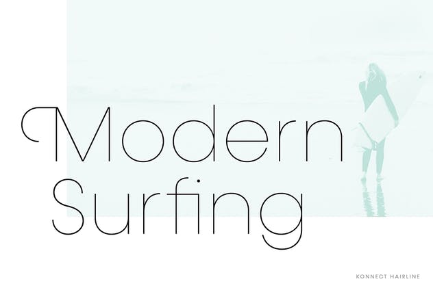 高品质几何无衬线字体家族[18种字体样式] Konnect Font Family插图(1)