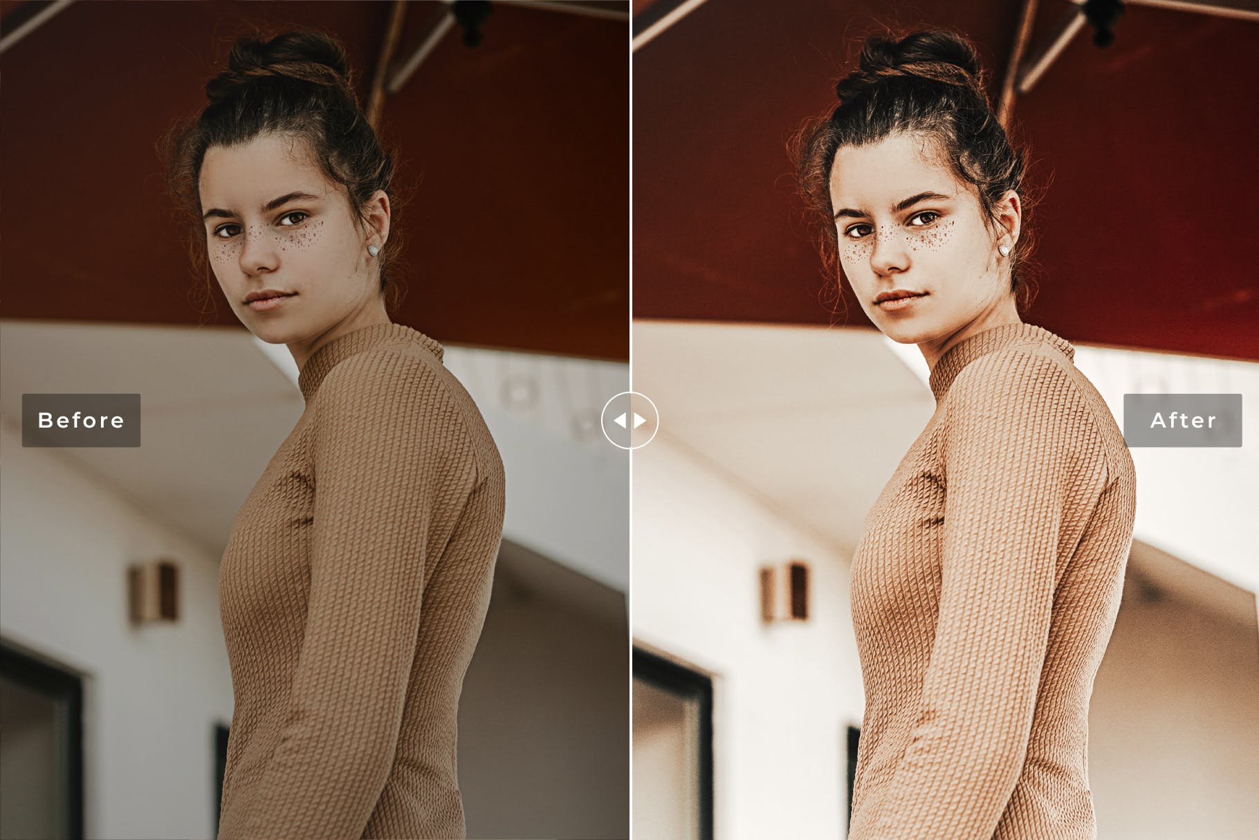 杏色色调风格照片调色滤镜素材库精选LR预设 Apricot Mobile & Desktop Lightroom Presets插图(3)