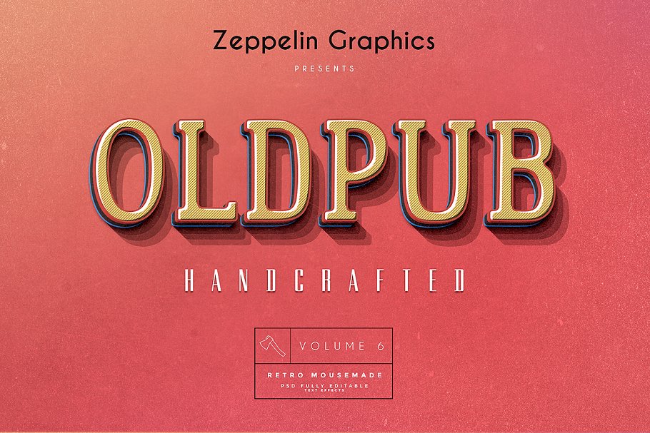 3D文本文字特效合集[1.05GB, 50种效果] 3D Text Effects Bundle Vol.3插图(5)