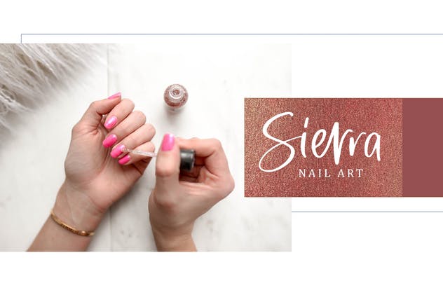 现代可爱英文书法字体下载 Sharon Baker – Modern Script插图(3)