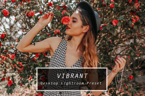 时尚充满活力人像调色LR预设