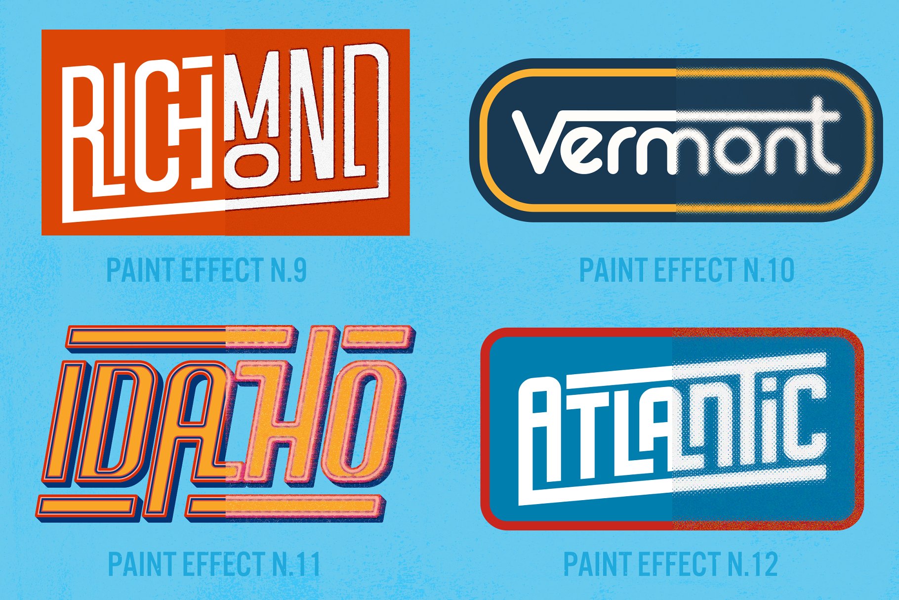 复古做旧添加肌理效果PS图层样式 Paint it old!插图(6)