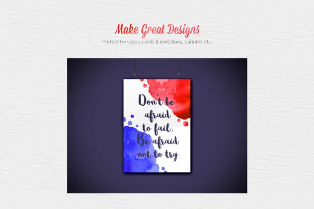 水彩艺术效果AI图层样式 Watercolor for Illustrator插图(4)