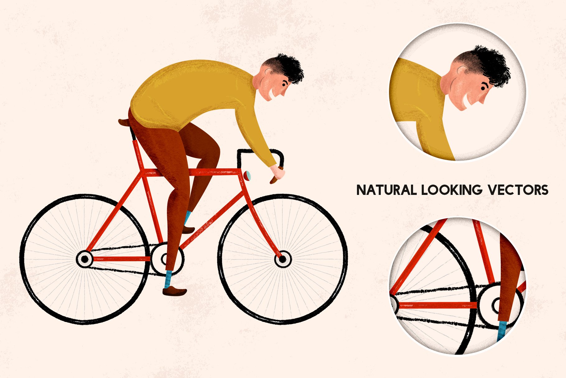 铅笔线条手绘素描AI笔刷 Pencilcraft Brushes by Guerillacraft插图(4)