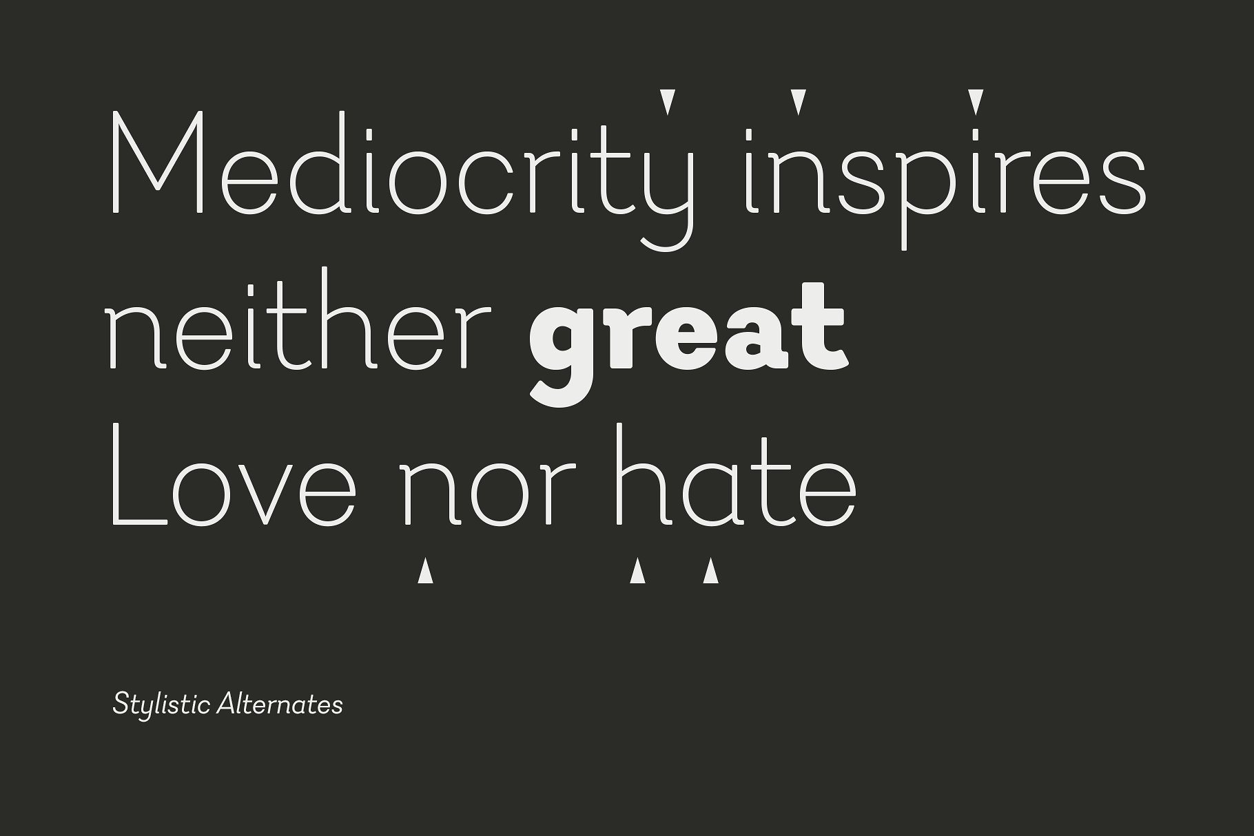 品牌设计/印刷排版适用的几何无衬线英文字体 Javiera插图(12)