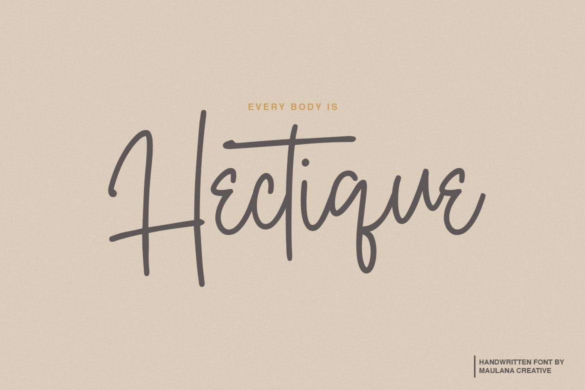 钢笔签名风格英文手写字体素材库精选 Oterdin – Handwritten Font插图(3)