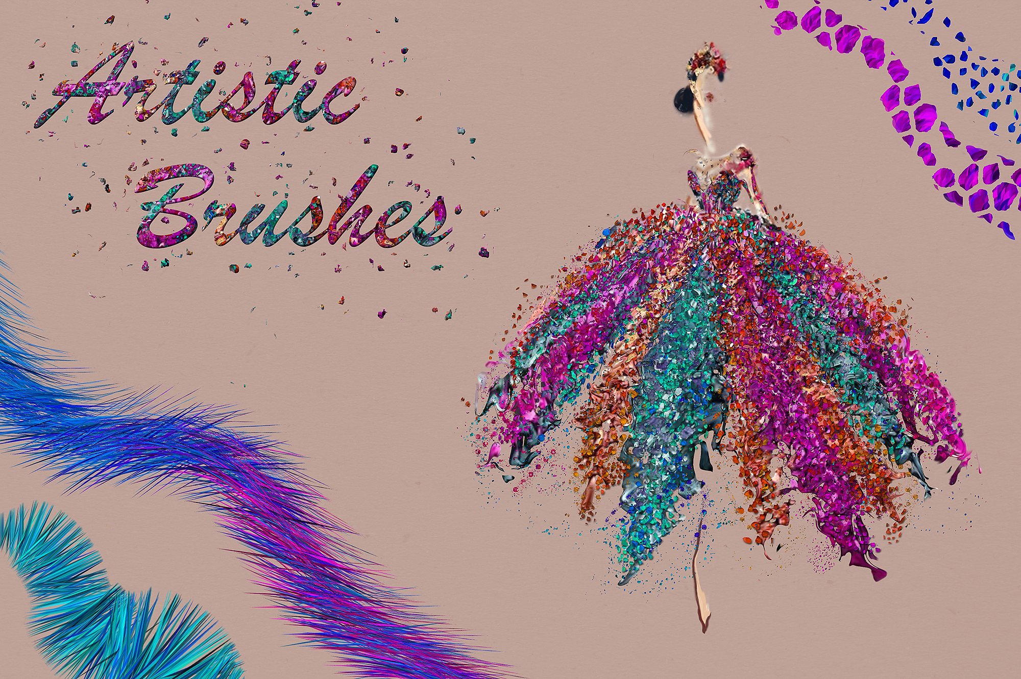 数码人像绘画终极笔刷套件 Digital Painting Bundle插图(2)