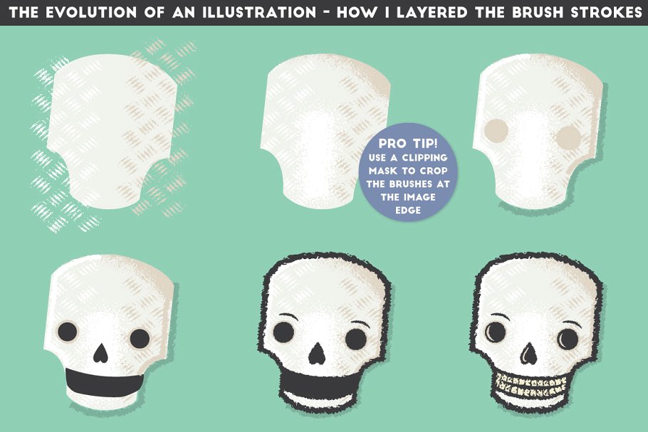 终极纹理AI笔刷库 The Ultimate Texture Brush Library插图(7)