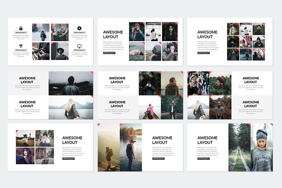 多用途产品服务演示PPT模板 Elegant Powerpoint插图(19)