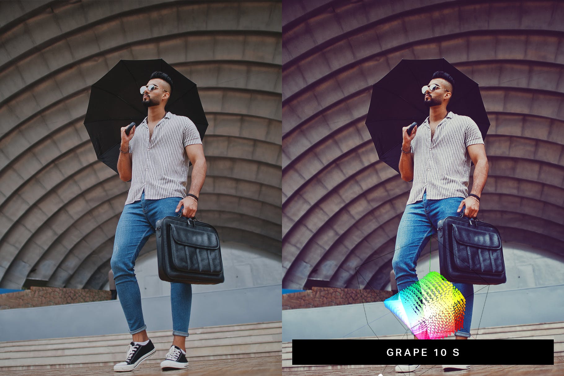 50个复古风格照片滤镜素材库精选LR预设 50 Cross Process Lightroom Presets and LUTs插图(1)