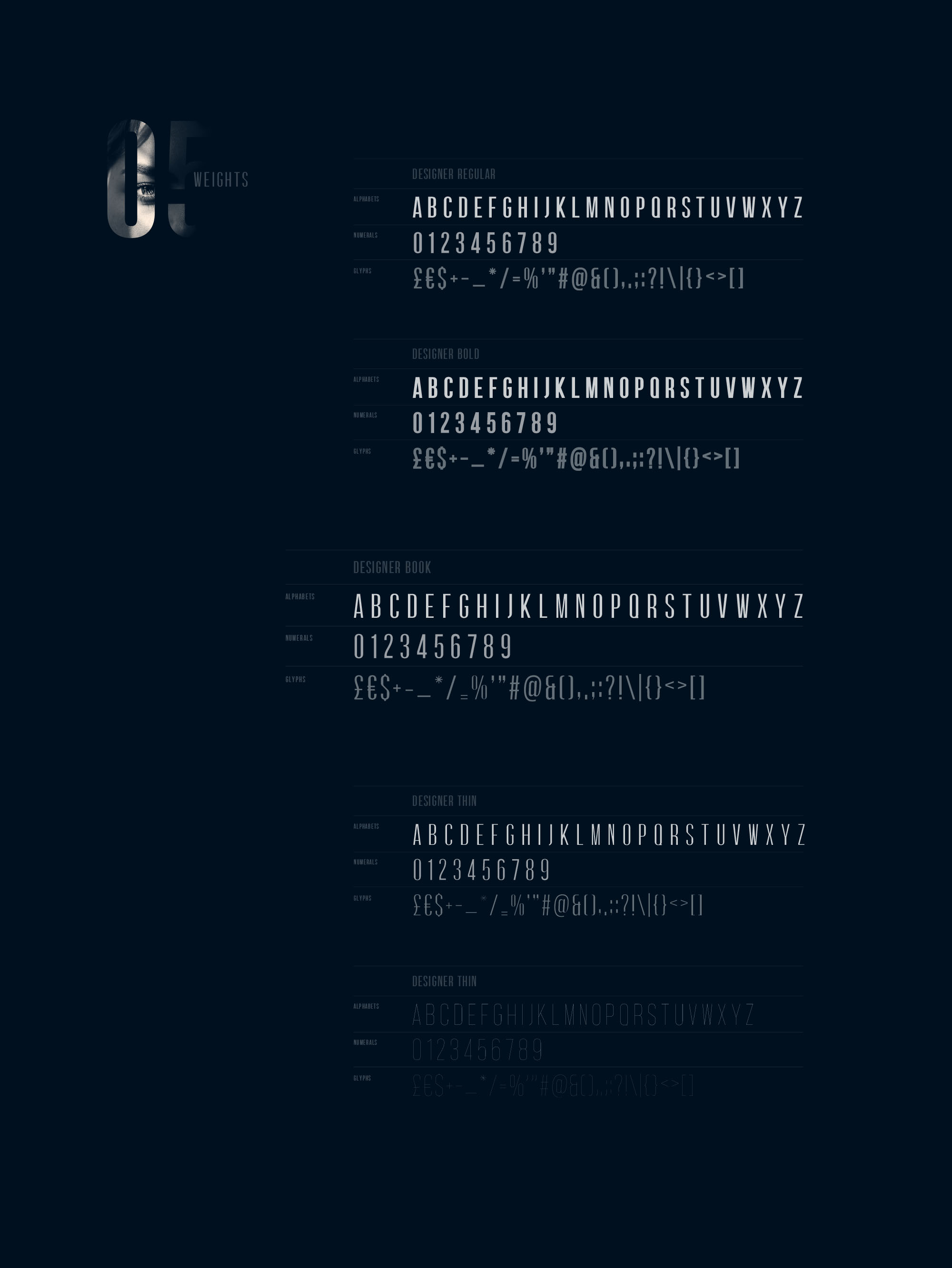 设计师无衬线字体字体系列 Designer Font Family插图(8)