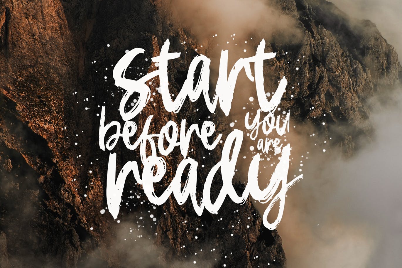 Logo/印刷设计英文笔刷字体素材库精选 Seqopr – The Brush Font插图(1)