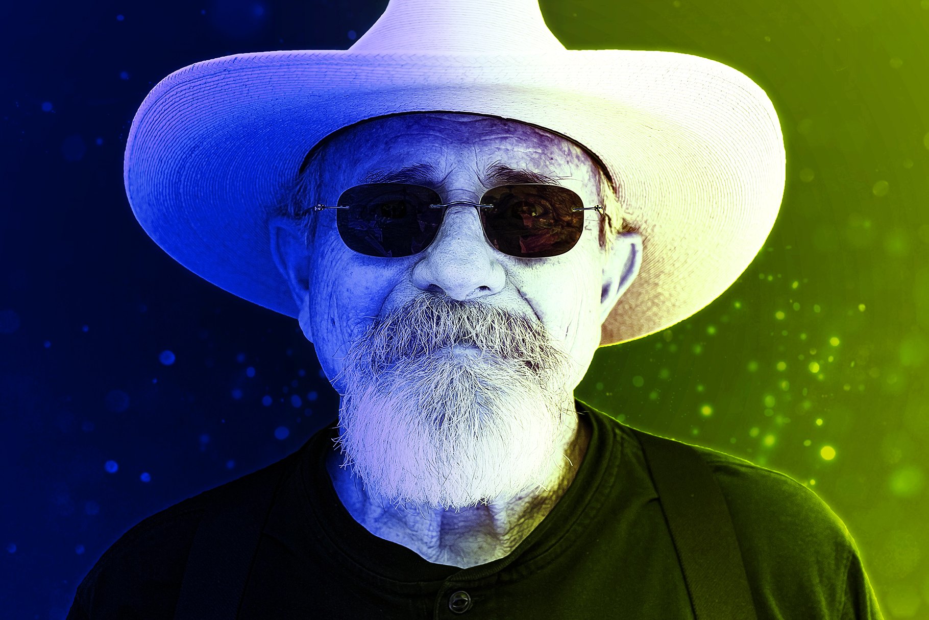 双色照片效果处理PS动作预设 Double Lighting Photoshop PSD Action插图(2)