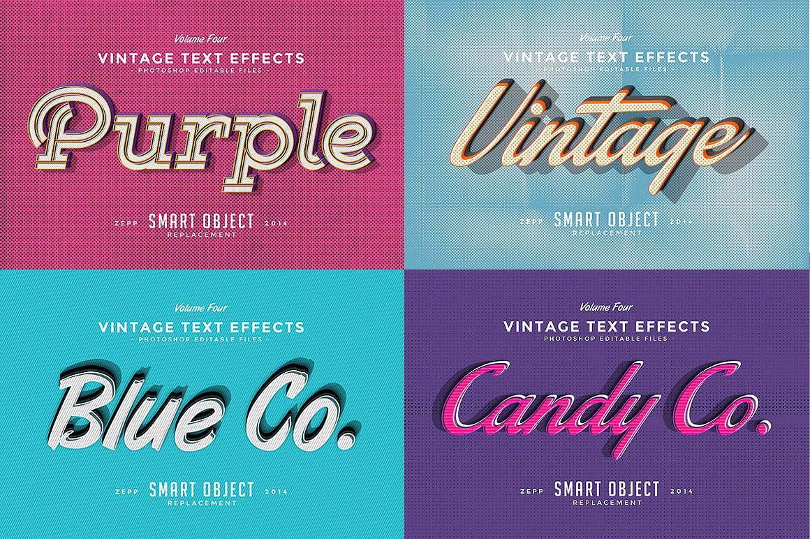 素材库下午茶：150款3D文字效果的PS图层样式 150 3D Text Effects for Photoshop–2.61 GB插图(38)