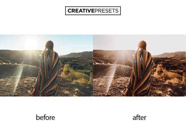 暖色调肖像人像照片调色LR预设 Rich & Moody Lightroom Mobile Preset插图(4)