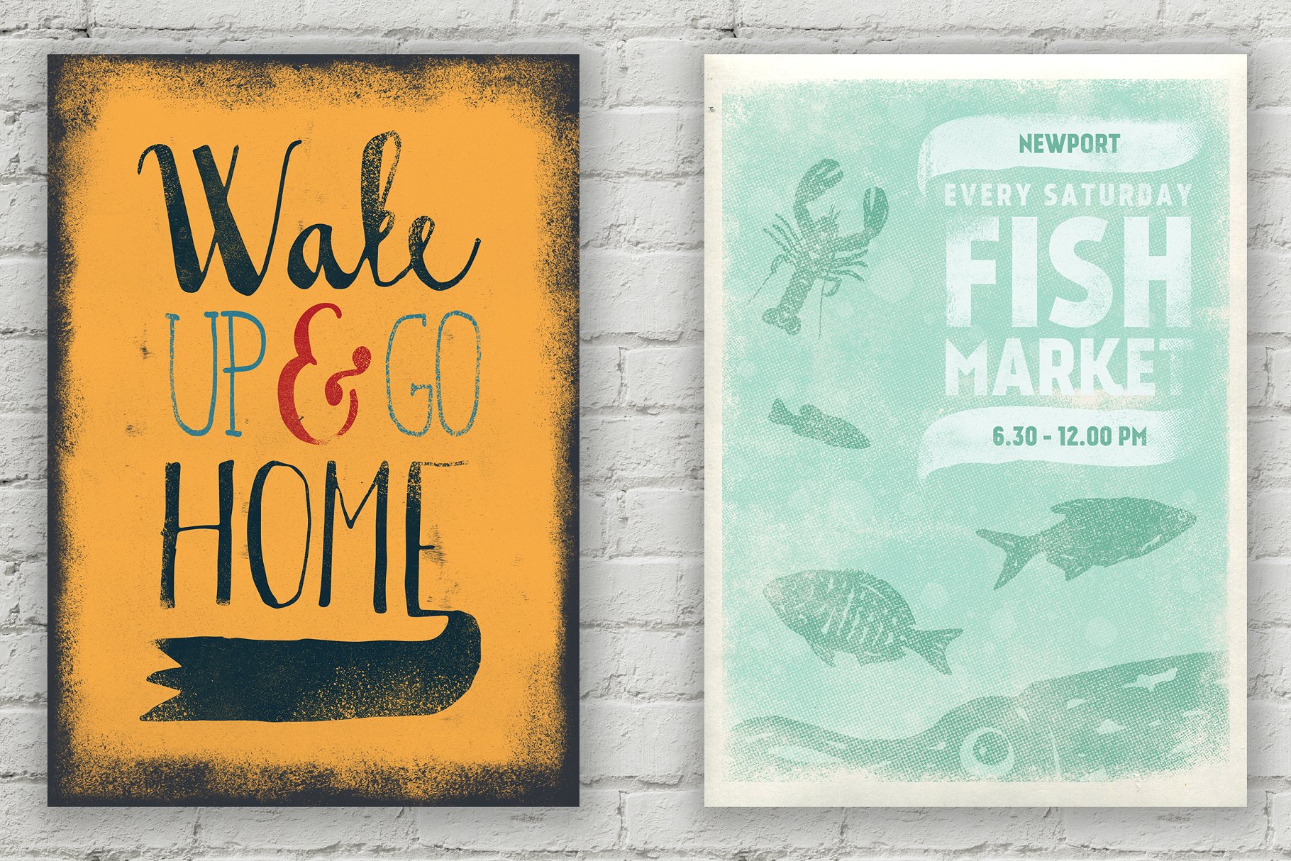 50款墨水漆刷纹理PS笔刷 The Print Factory插图(4)