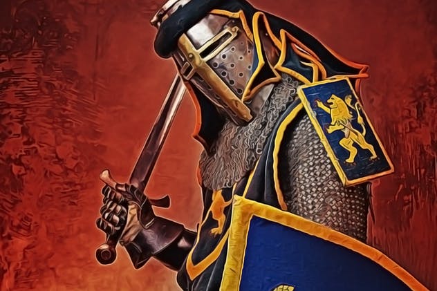 逼真人物油画效果一键生成PS动作 Oil Paint Photoshop Action插图(3)