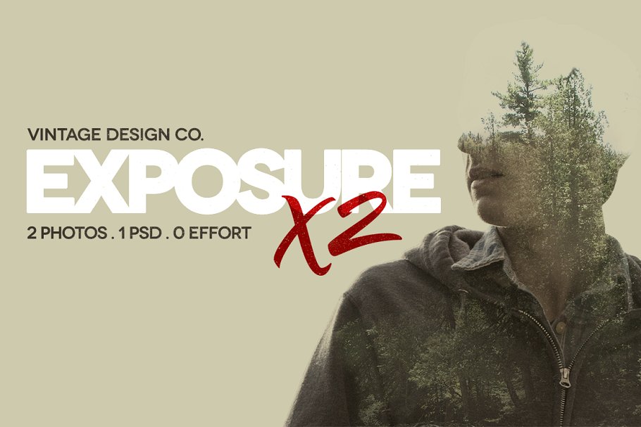 照片炫酷风格化特效PSD模板 ExposureX2 – Advanced Photo Effects插图