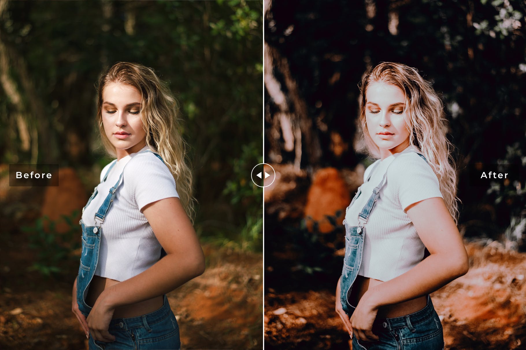 哑光金色色调照片调色滤镜素材库精选LR预设 Tangerine Mobile & Desktop Lightroom Presets插图(5)