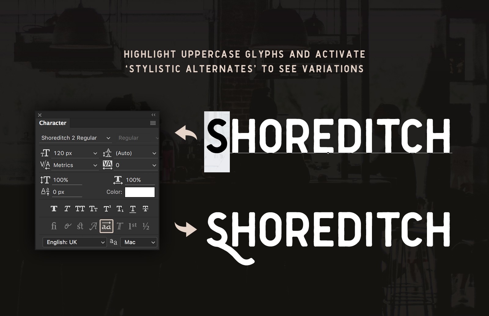 特色无衬线字体 Shoreditch 2 – Sans Serif Font插图(5)