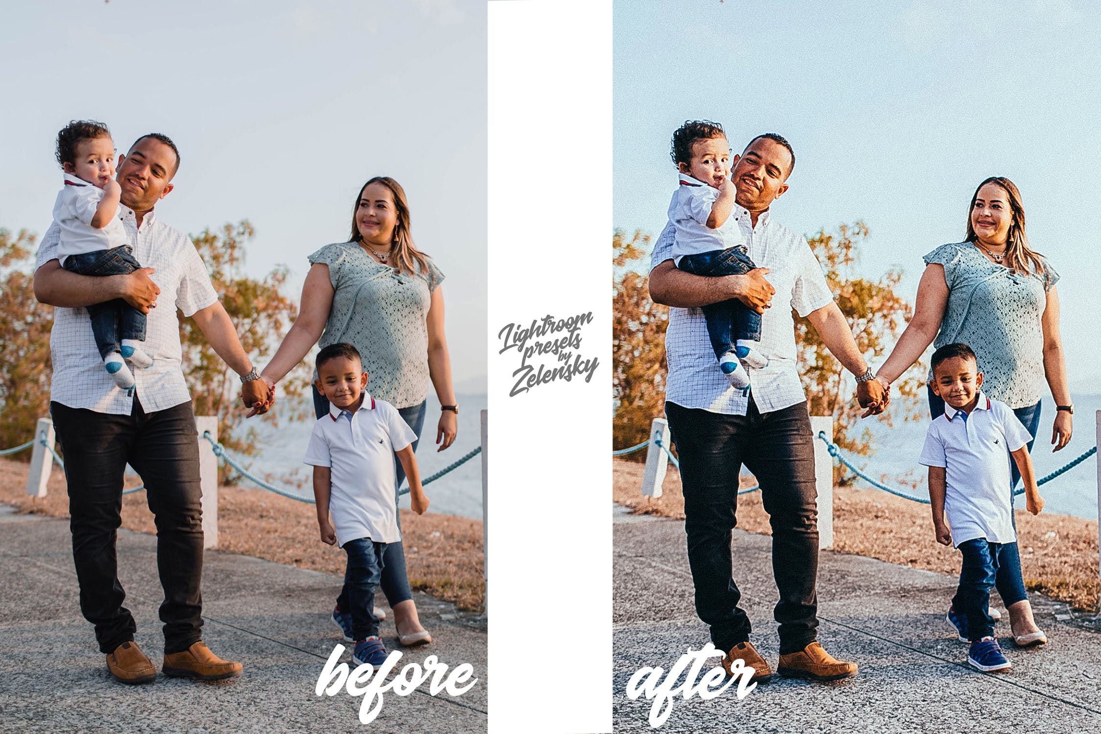 家庭生活照片后期处理调色滤镜LR预设 Family Lightroom Presets by Zelensky插图(7)