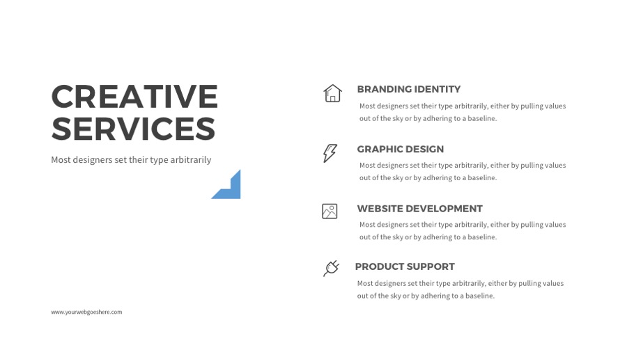 富有创意的极简主义Google幻灯片插图(8)