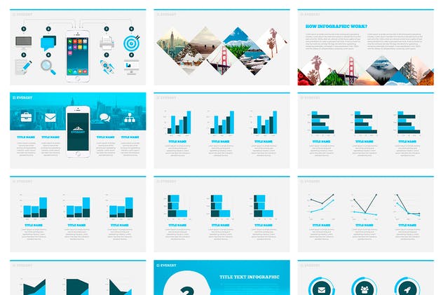 18000+页多用途商务企业主题Keynote幻灯片模板 Everest Business Keynote Template插图(7)