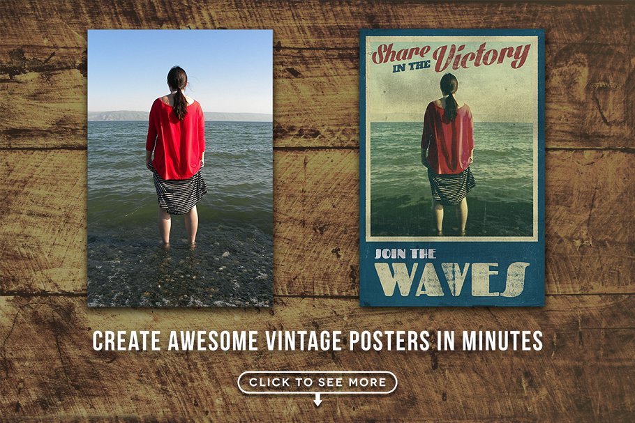 复刻一战二战时期兵役海报模板图层样式 National Service – War Posters Kit插图(1)