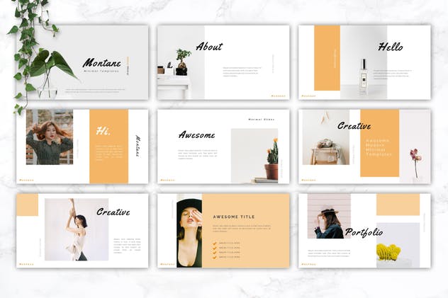 多用途商业计划演示Keynote幻灯片模板 MONTANE – Keynote Template插图(1)