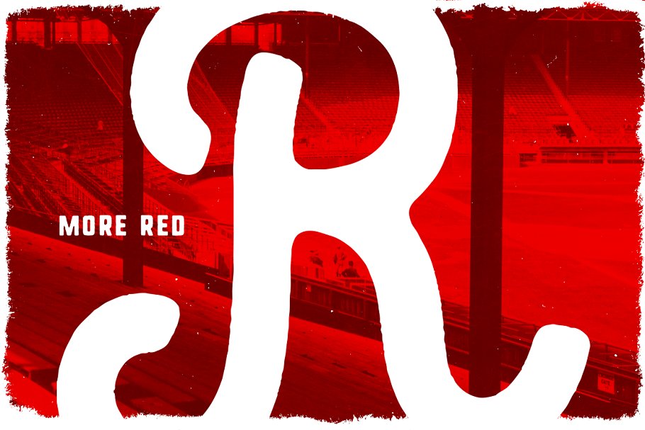 复刻棒球服和球队标志字体 Fenway • Script & Sans + Bonus插图(4)