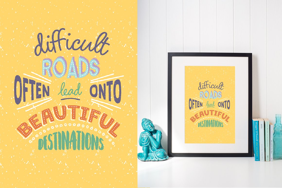 铅笔手绘风格图层样式 The Hand-drawn Pencil Type Tool Kit插图(5)