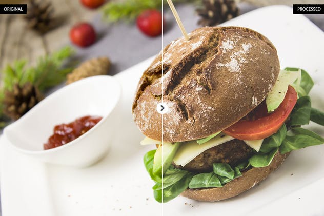 食物美食摄影后期处理LR调色预设v2 Food Lightroom Presets Vol. 2插图(5)