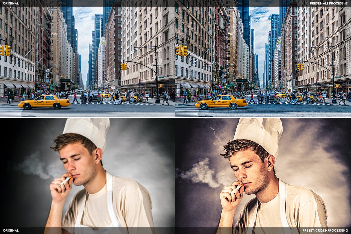 20款高动态范围照片效果生成PS预设v1 HDR Studio Vol. 1 – 20 Photoshop Presets插图(3)