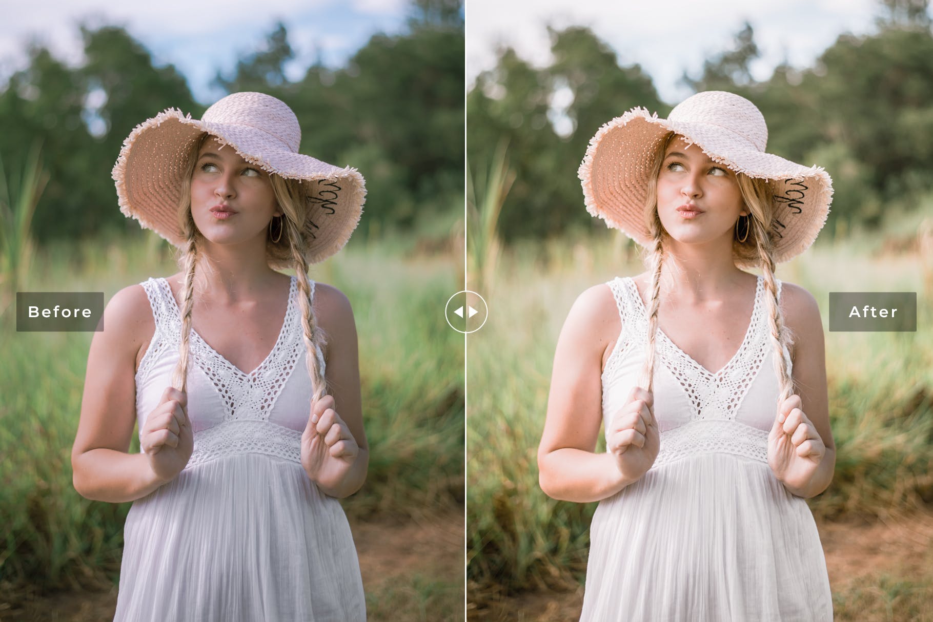 甜蜜唯美梦幻风格人像摄影后期处理LR调色预设 Sweet & Airy Mobile & Desktop Lightroom Presets插图(2)