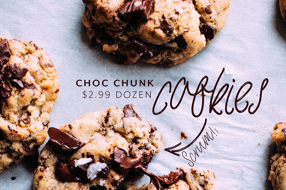 豪迈流畅钢笔英文书法字体下载 Joy Flight Script Font插图(4)