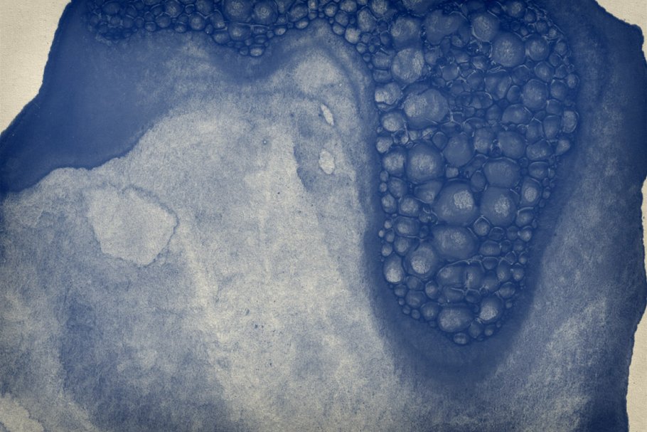 墨水泡泡纹理PS笔刷 Bubble Textures Brush Pack 1插图(3)