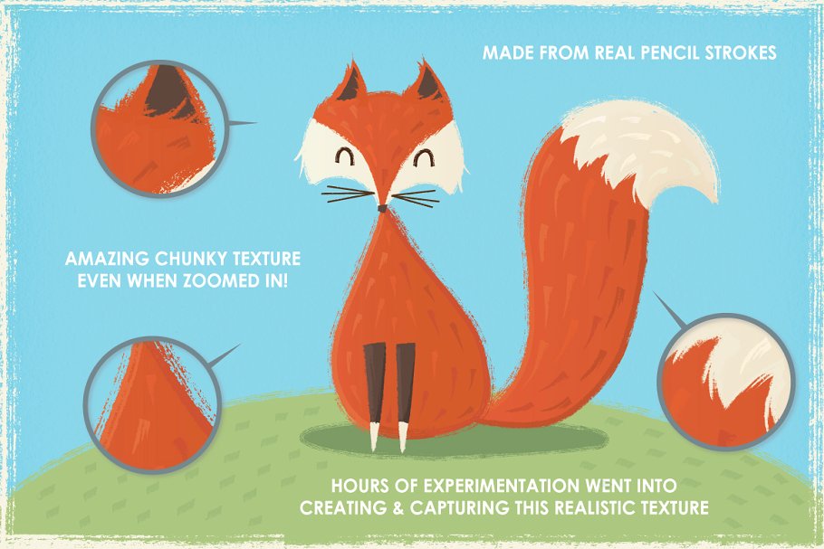 木匠铅笔笔画AI笔刷 Carpenter’s Pencil Brushes插图(1)