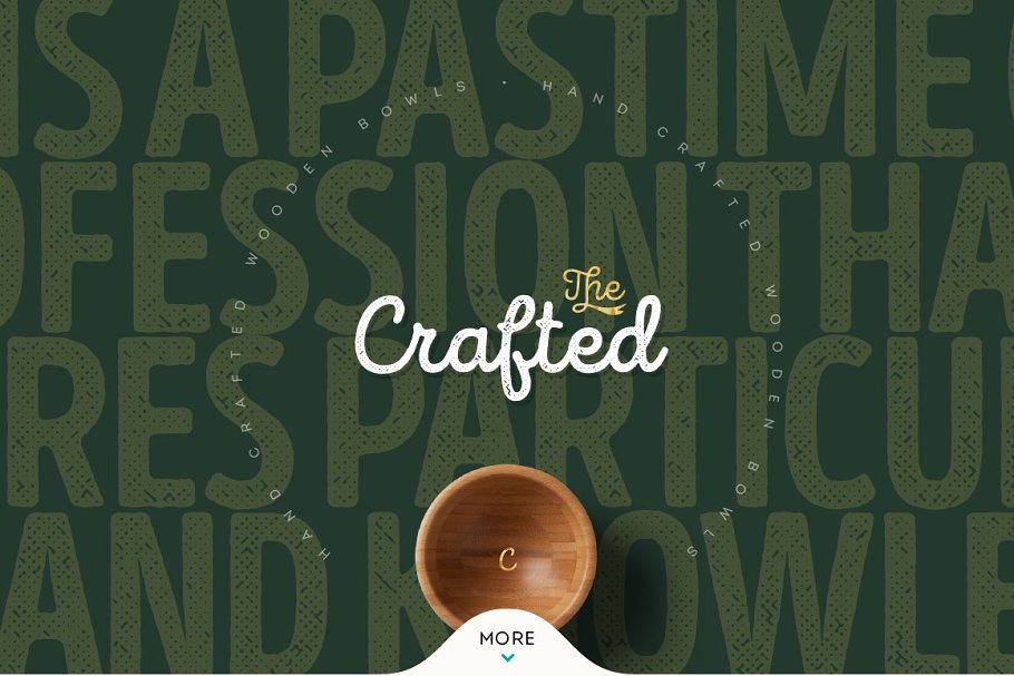 200+款创意英文字体大礼包[价值279刀] Intro Rust – pack of 214 fonts插图(2)