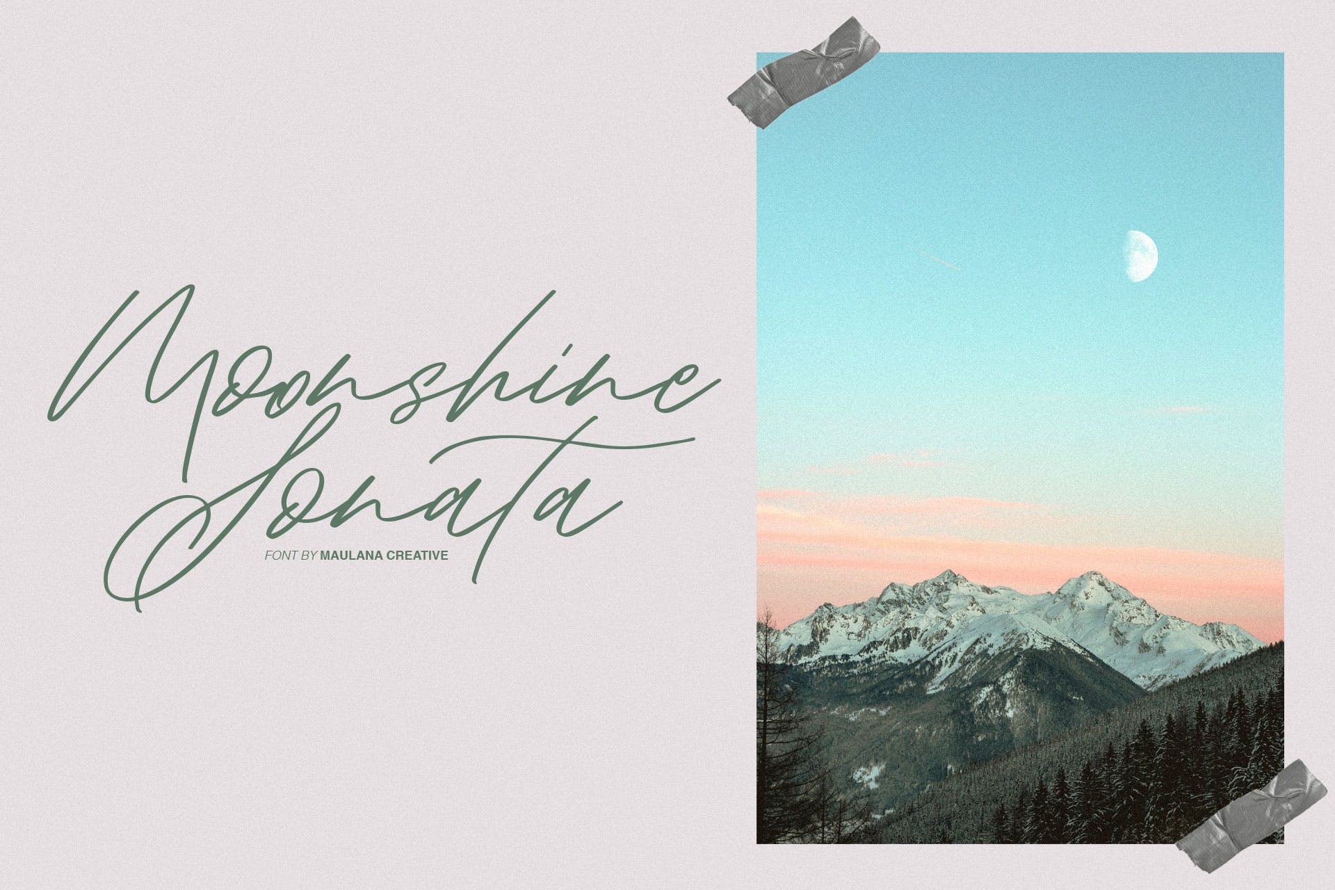 英文飘逸连字钢笔书法字体 Aklay – Handwritten Font插图(4)