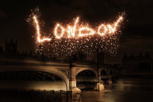 满天星火花动画特效PS动作 Sparklers Animation Photoshop Action插图(5)