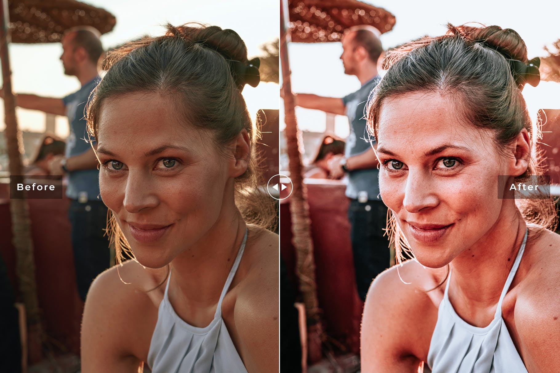 柔和暖色调日落照片后期处理LR调色预设下载 Marrakech Mobile & Desktop Lightroom Presets插图(3)