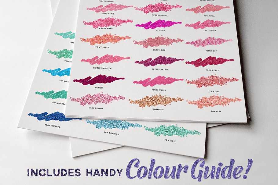 140款精心制作的色彩斑斓图层样式 The Glitz Shoppe插图(4)