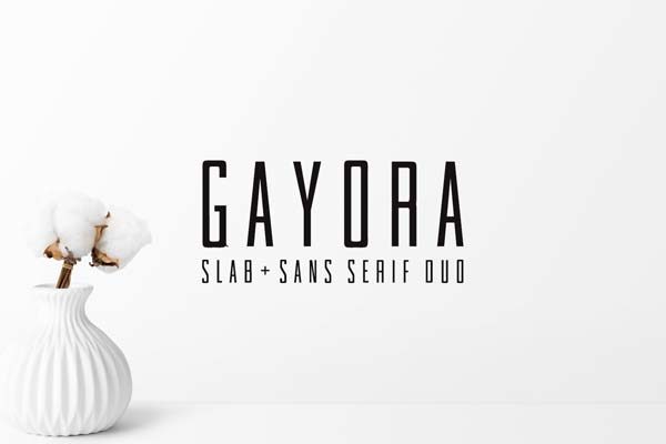 时尚的无衬线字体