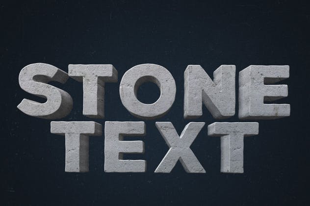 不同风格3D立体文字特效样式智能样机模板 3D Text Mockup Kit插图(5)