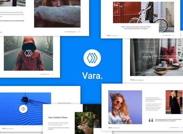 素材库下午茶：完美的简约大图样式的PPT模版套装下载[KEY,PPTX]