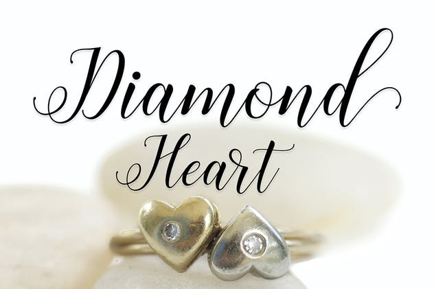 飘逸舞蹈线条手写英文草书字体 Histeria Script插图(2)