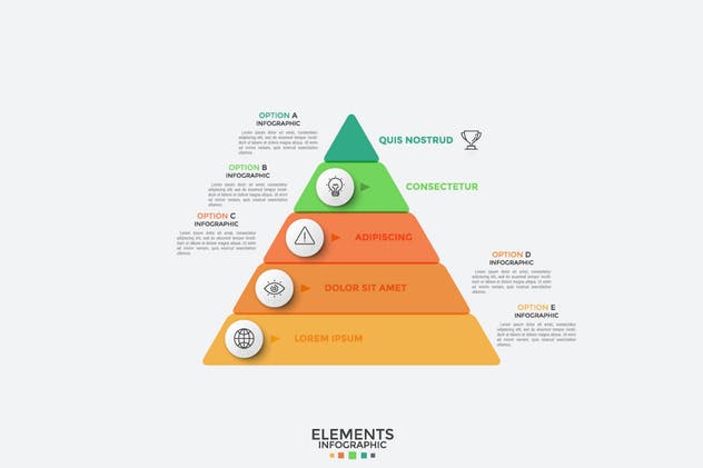 企业解决方案PPT信息图表矢量模板v6 Infographic Solutions. Part 6插图(5)
